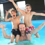Kids with parents